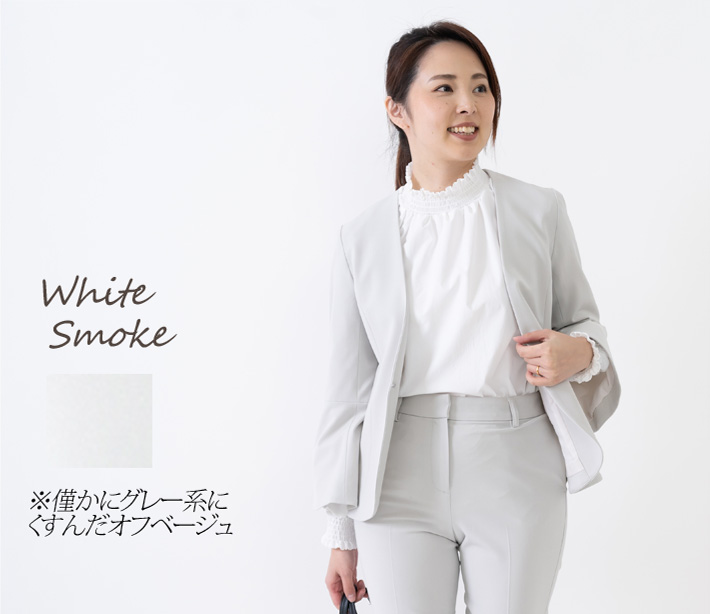 日本製」 ジャケット レディース ノーカラー カラーレス ボレロ