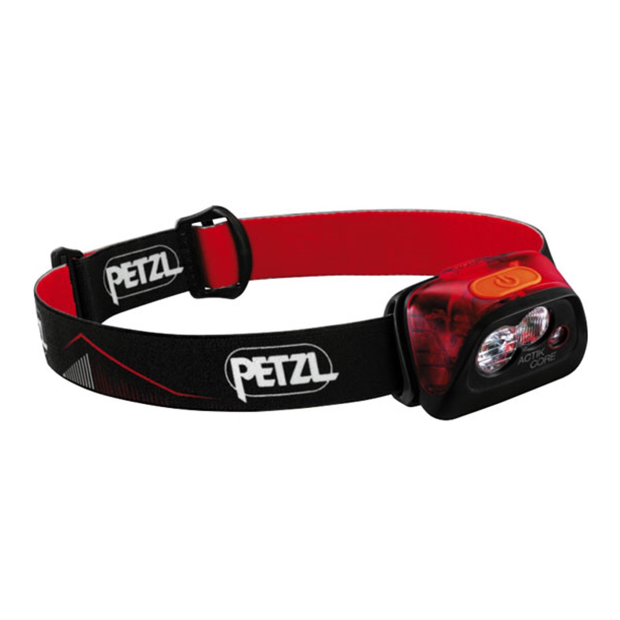 PETZL ペツル Actik Core アクティックコア ヘッドライト E099GA00 450ルーメン ブラック レッド アウトドア 登山  ランニング 釣り スポーツ