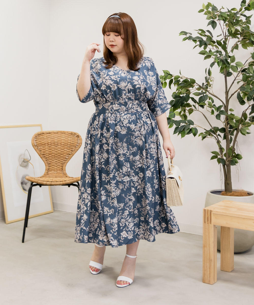 極美品★ボールジィ カシュクール ウエストリボン 花柄 マキシ丈ワンピース 34 楽天市場】マキシワンピース カシュクール 花柄 ワンピース 総柄