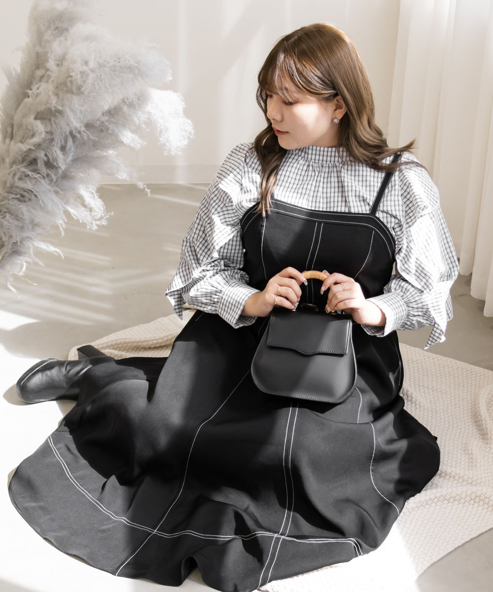 【5％OFF】 クレット ワンピース 5枚 まとめ売り 3L ワンピース