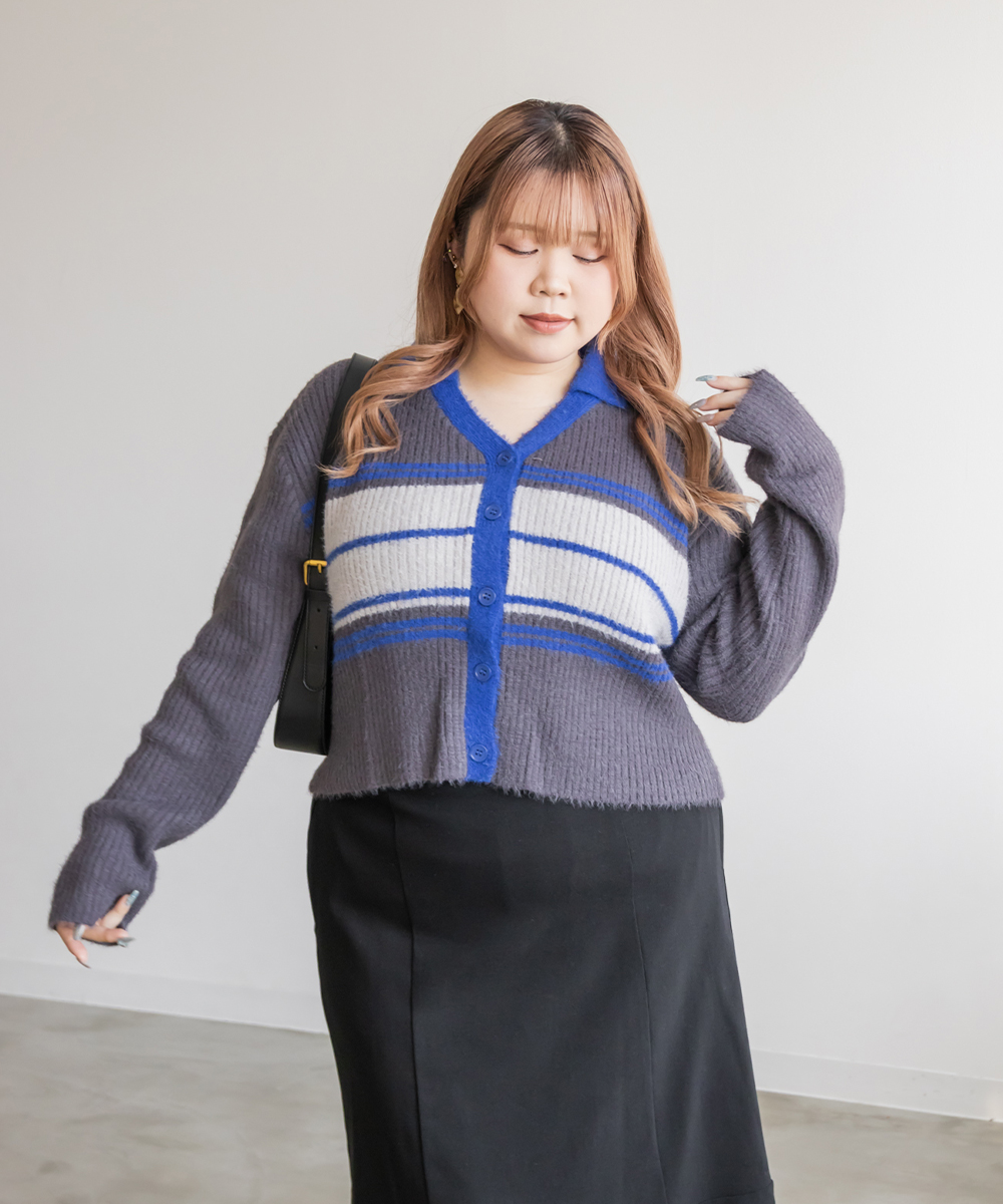【定価28,000円】 MBハイエンドニットブレザー Sサイズ 美品 Aletta vita ベスト ニット Vネック 深V フェザー レイヤード