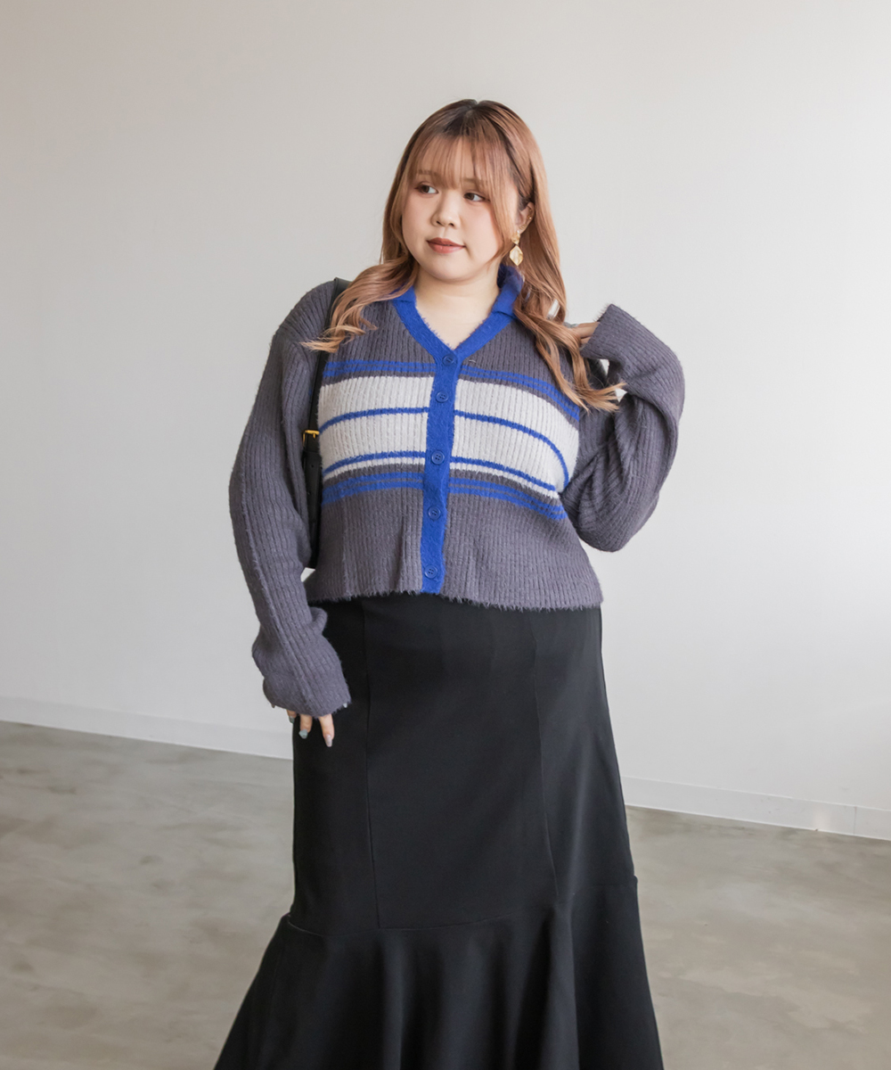 【定価28,000円】 MBハイエンドニットブレザー Sサイズ 美品 Aletta vita ベスト ニット Vネック 深V フェザー レイヤード