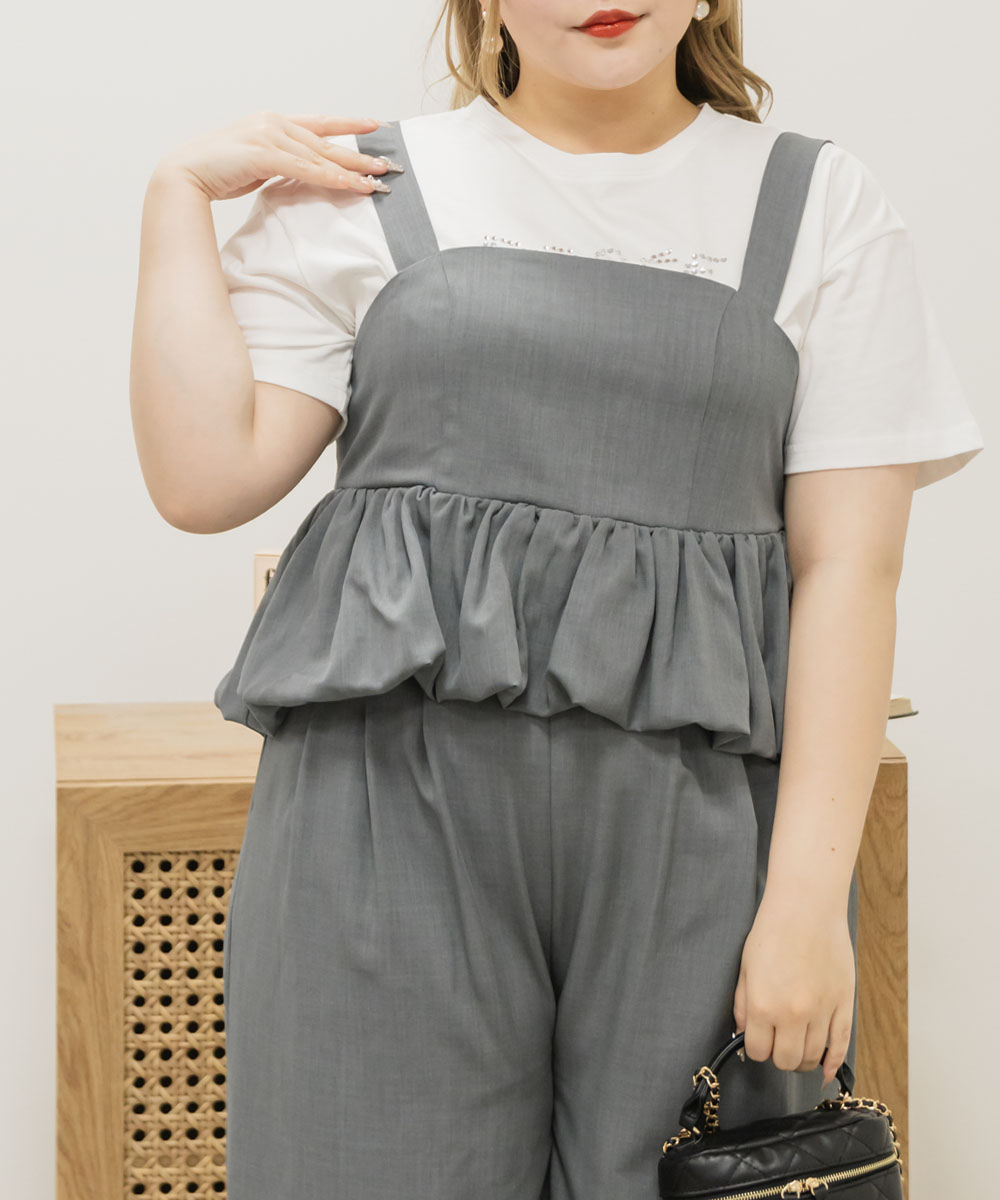 O.W. オーダブリュー バックリボンバルーンビスチェ Lサイズ O.W. オーダブリュー バックリボンバルーンビスチェ Lサイズ