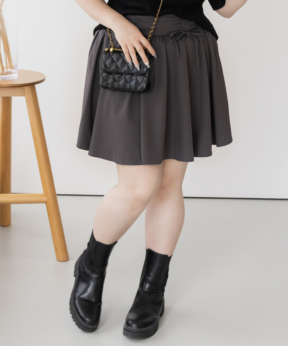 M´s garcy 希少モデル スカート リボン サイズ40 ブラック 美品