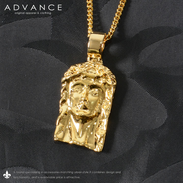 ADVANCE(アドバンス)/ GOLD NECKLACE -50cm-幅0.7cm- | WALKIN