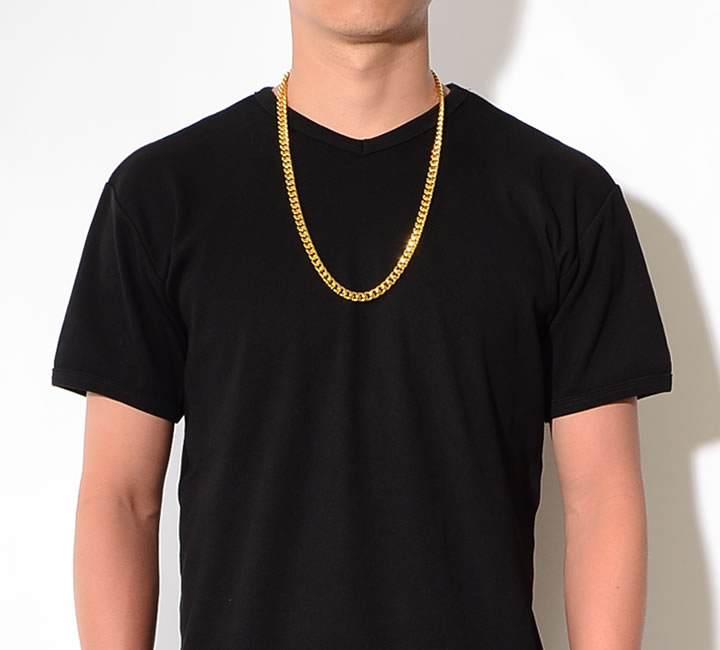 ADVANCE アドバンス ゴールドチェーン ネックレス K18メッキ 18金