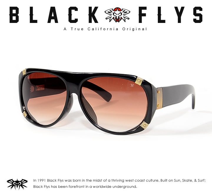 BLACK FLYS ブラックフライ サングラス UVカット スモークレンズ ROC FLY セール : blackflys19401 :  CLEVER-HEADS クレバーヘッズ - 通販 - Yahoo!ショッピング