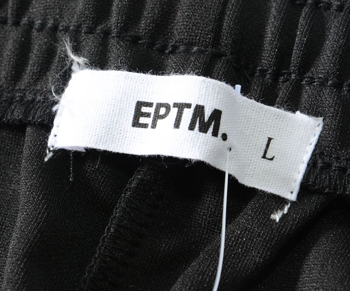 EPTM エピトミ トラックパンツ 切り替えパイピングデザイン 裾