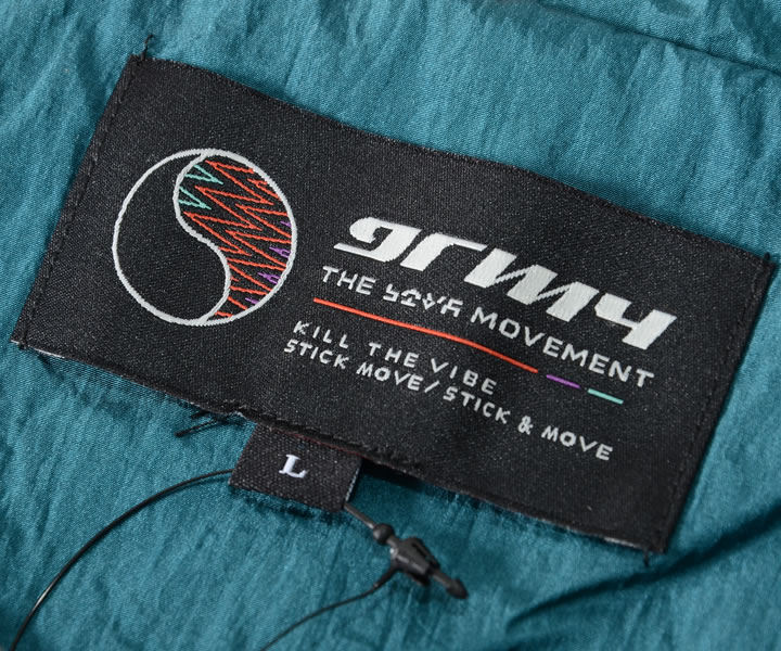 GRIMEY グライミー ナイロンジャケット アノラック パステルカラー XL GRMY LES MEMORIES RAINCOAT (MULTICOLOR) – BASSLINE