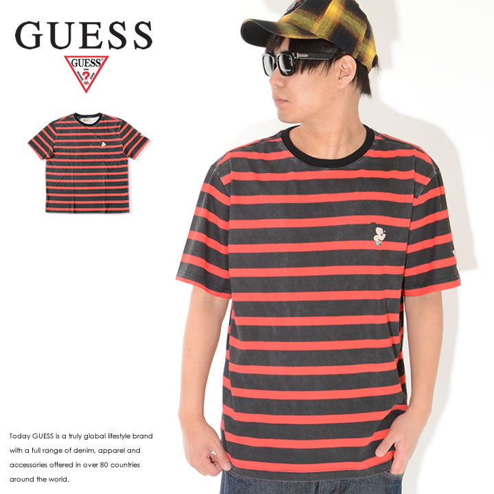 GUESS Tシャツ 希少 ML2K7783DE ミッキー BLACK 新品未使用！ GUESS Tシャツ 希少 ML2K7783DE ミッキー BLACK 新品未使用