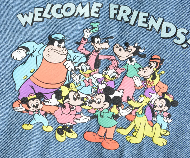 GUESS ゲス デニムジャケット キャラクター DISENEY ディズニー