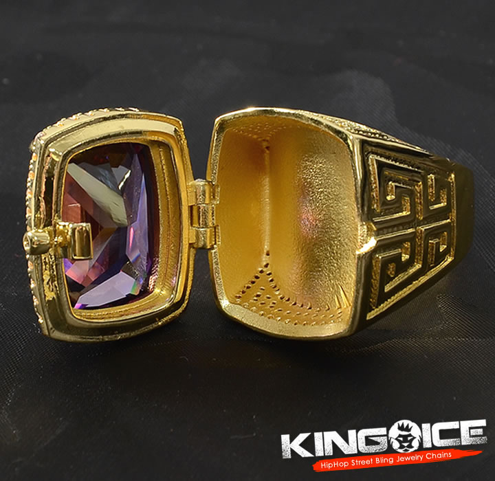 【送料無料・関税込】King Ice☆オーバルカットリング*ゴールド Rings | Hip Hop Rings | King Ice – Page 2