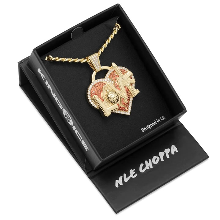 KING ICE キングアイス ネックレス ゴールドチェーン NLE Choppa