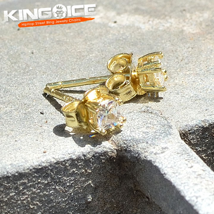 KINGICE キングアイスリング ピアス ゴールド 楽天市場】KING ICE ピアス キングアイス 両耳用ピアス