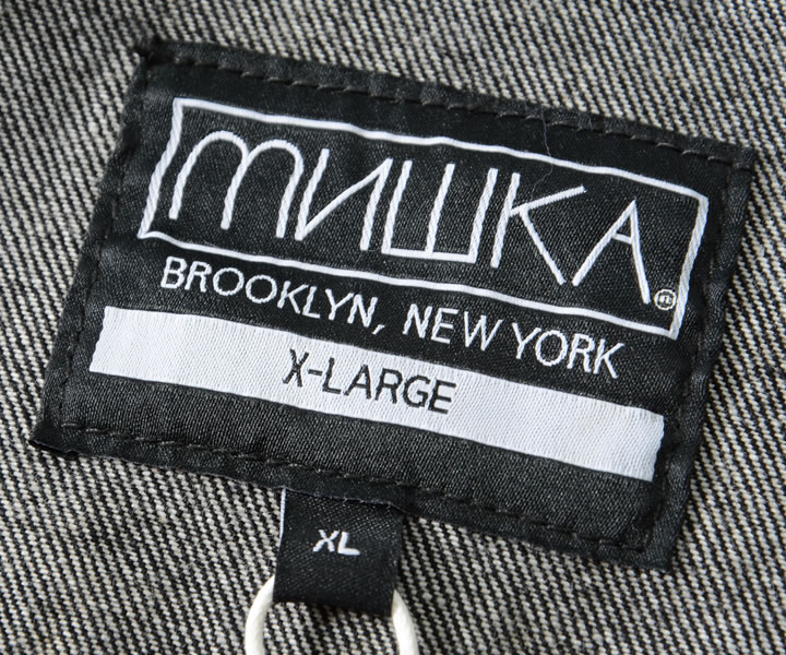 MISHKA ミシカ デニムジャケット グラデーション ベアモップ