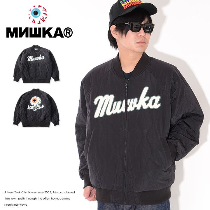 MISHKA ミシカ　刺繍　混紡ベスト　ジャケット　コーデュロイ　ジップ MISHKA - MISHKA ミシカ 刺繍 混紡ベスト ジャケット