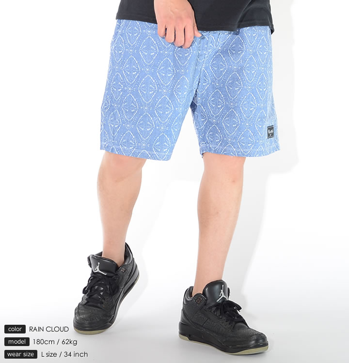 PRIMITIVE プリミティブ ショートパンツ ハーフパンツ 短パン ショーツ PRIMITIVE プリミティブ ショートパンツ ハーフパンツ 総柄 ネイティブ