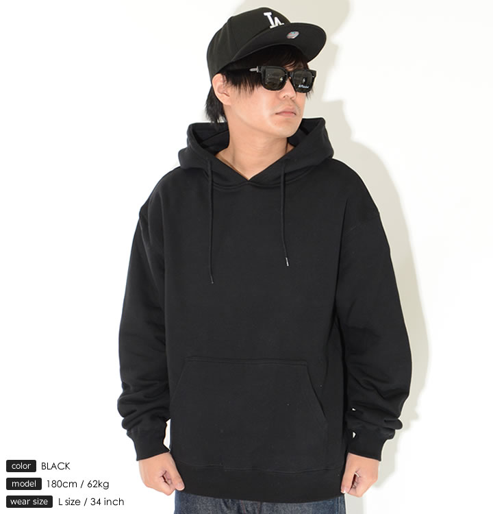 SHAKA WEAR シャカウェア スウェットパーカー 無地 Los Angeles