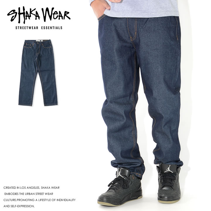 SHAKA WEAR シャカウェア デニムパンツ ジーンズ ノンウォッシュ SHAKA WEAR シャカウェア デニムパンツ ジーンズ ノンウォッシュ