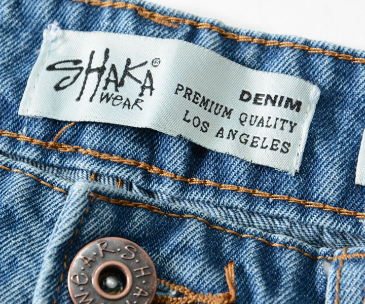 SHAKA WEAR シャカウェア デニムパンツ ジーンズ ストーンウォッシュ