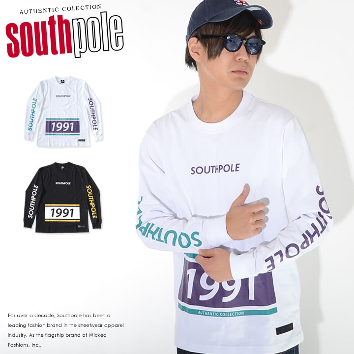 SOUTH POLE SOUTHPOLE サウスポール ロンT ロングTシャツ 長袖