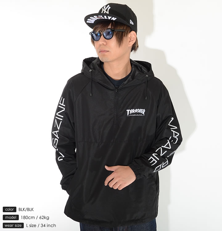 THRASHER（スラッシャー） アウトレット ナイロンジャケット