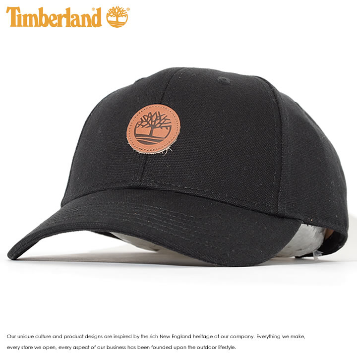 【Timberland/ティンバーランド】キャップ（レザー） Timberland TIMBERLAND ティンバーランド ローキャップ レザー