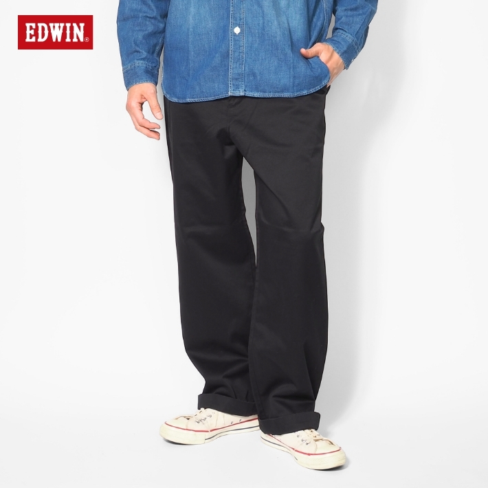 EDWIN（エドウィン） チノパンツ ワークパンツ レギュラーフィット