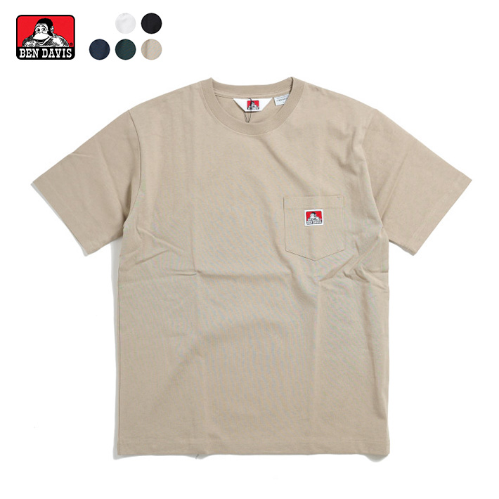 BEN DAVIS ベンデイビス Tシャツ 半袖 胸ポケット ワンポイント 無地 (C-25580000 C-23580000) メンズファッション ブランド | BEN DAVIS | 03