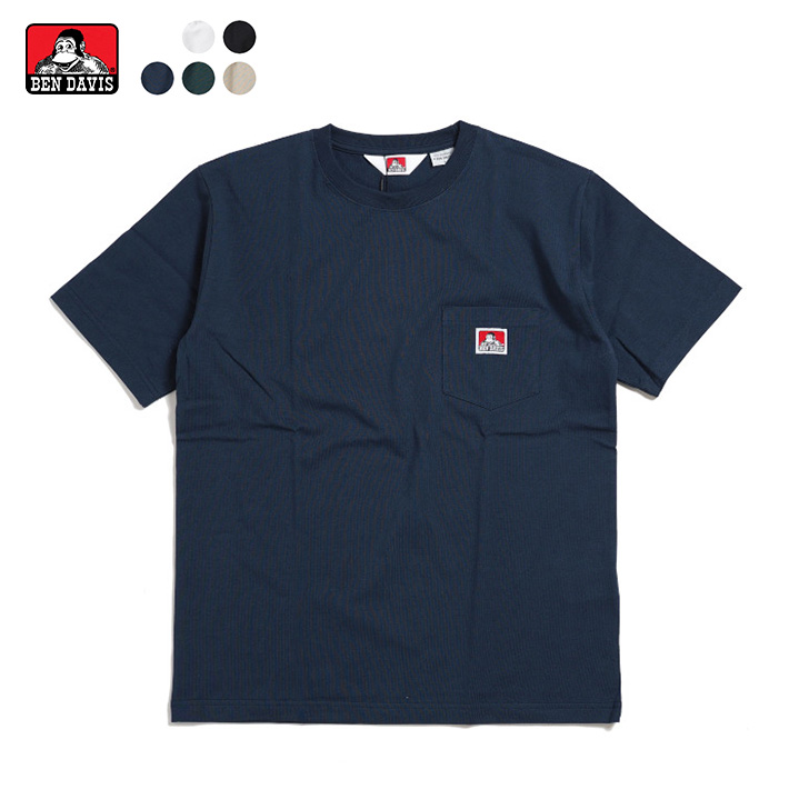 BEN DAVIS ベンデイビス Tシャツ 半袖 胸ポケット ワンポイント 無地 (C-25580000 C-23580000) メンズファッション ブランド | BEN DAVIS | 05