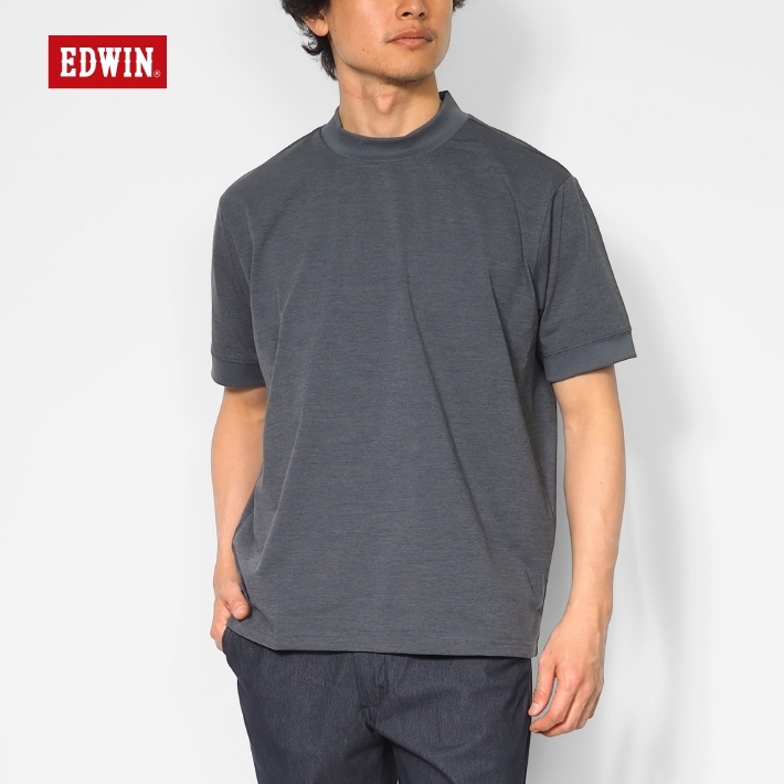 EDWIN（エドウィン） デニスラ AIR Tシャツ モックネック (EDB608