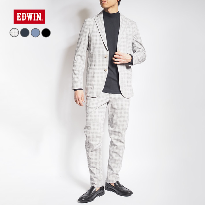 EDWIN（エドウィン） デニスラAIR セットアップ 上下セット 軽量 快適