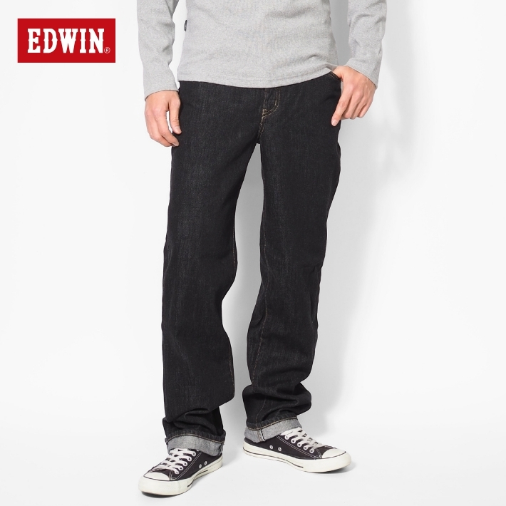 INTERNATIONAL BASIC 大きいサイズ EDWIN 404 ゆったりストレート