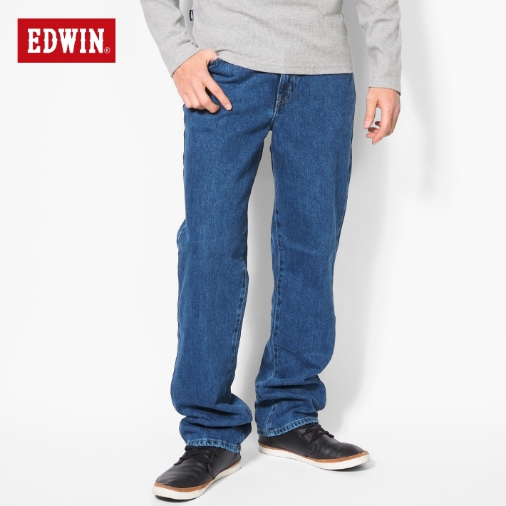 INTERNATIONAL BASIC 大きいサイズ EDWIN 404 ゆったりストレート