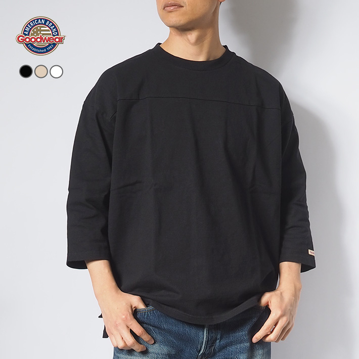 Goodwear グッドウェア ロンT 七分袖 長袖 USAコットン (2W7-0505) 長袖Tシャツ メンズファッション ブランド | Goodwear | 01