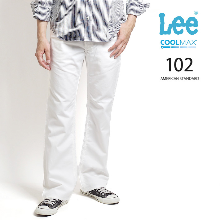 リー Lee 涼しいパンツ 102 ブーツカット クールマックス 速乾 春夏用 (01020) メンズファッション ブランド | Lee | 04