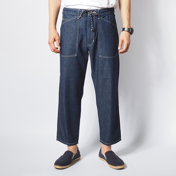 Lee（リー） ベイカーイージーパンツ 薄手 涼しい 春夏 デニム シア