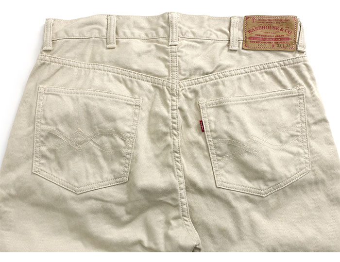 WAREHOUSE（ウエアハウス） WAREHOUSE Lot 1096 ピケパンツ PIQUE 