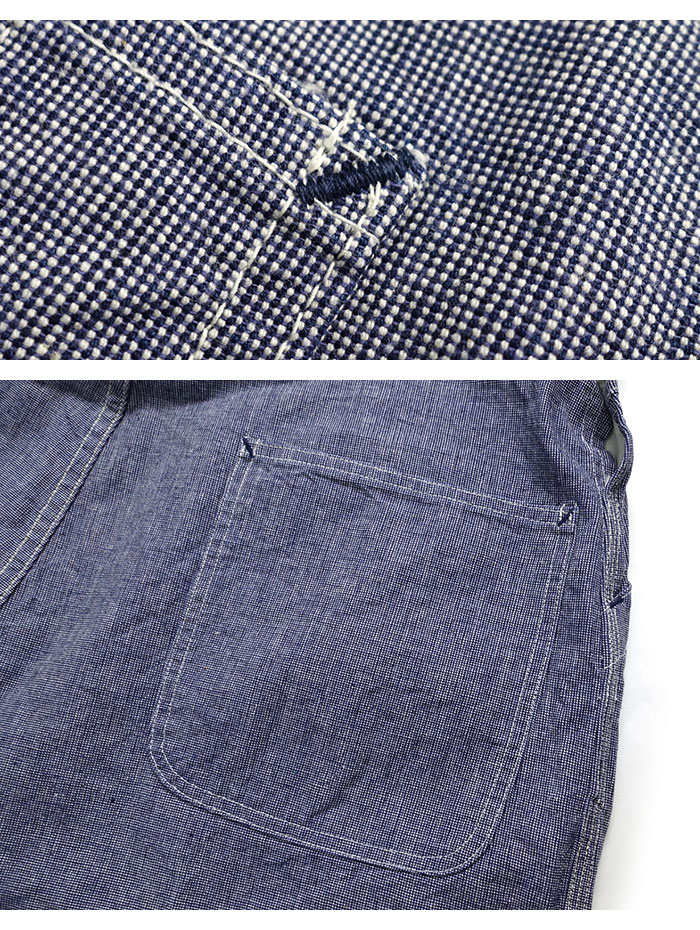 WAREHOUSE（ウエアハウス） WAREHOUSE Lot 1227 INDIGO PINCHECK