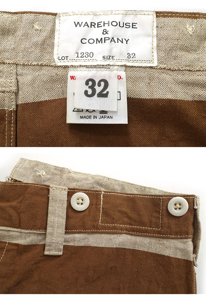 WAREHOUSE（ウエアハウス） WAREHOUSE Lot 1230 ブラウン プリズン