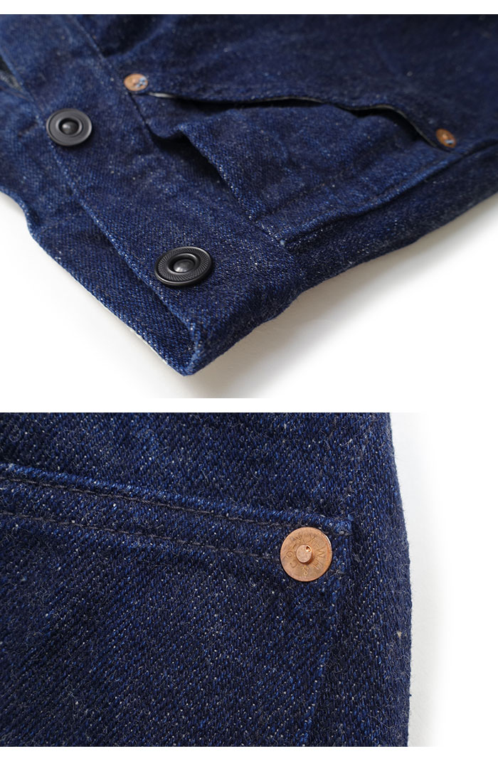 WAREHOUSE（ウエアハウス） Lot 1333 デニム ウエストオーバーオール