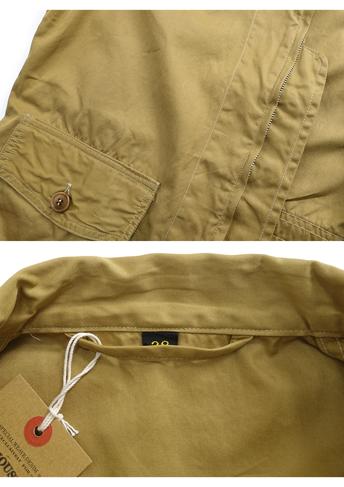 WAREHOUSE（ウエアハウス） WAREHOUSE Lot 2219 JACKET,FLYING,SUMMER