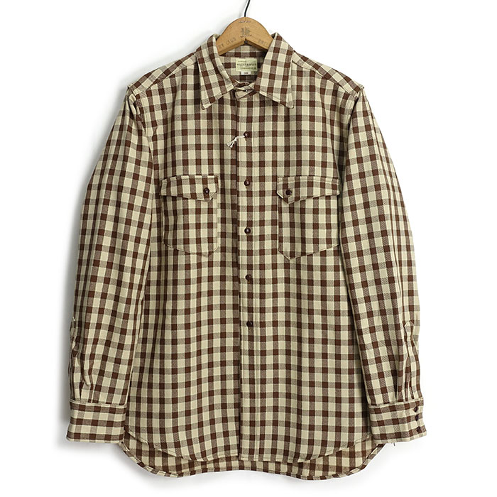 ウエアハウス WAREHOUSE Lot 3052 長袖 フランネル ウエスタンシャツ FLANNEL WESTERN SHIRTS 日本製