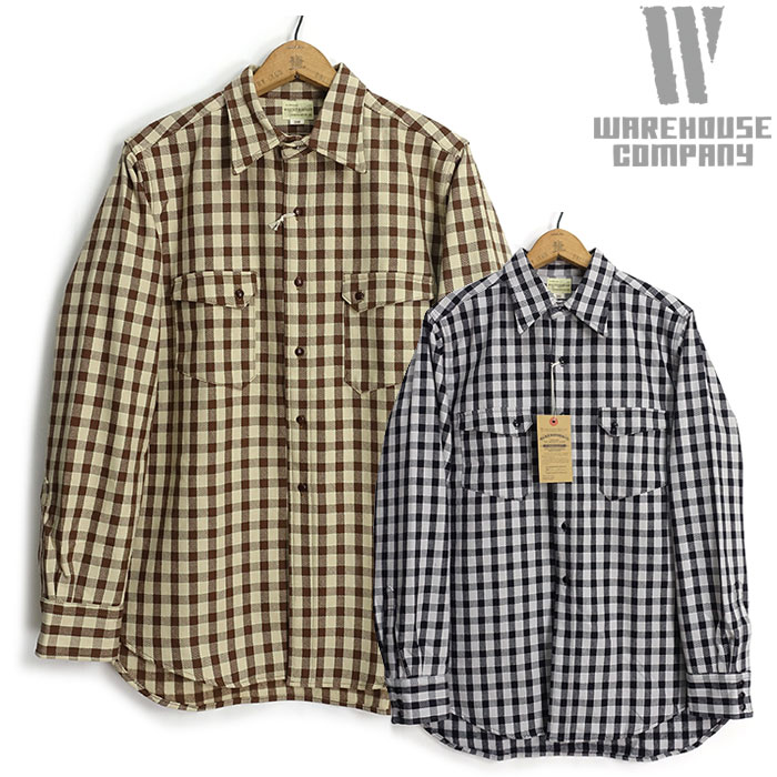 WAREHOUSE（ウエアハウス） WAREHOUSE Lot 3052 長袖 フランネル