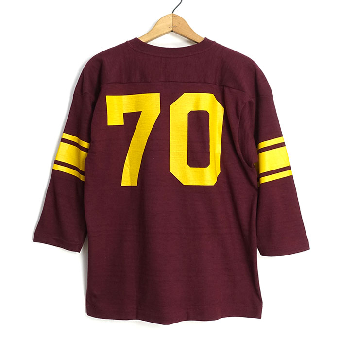 WAREHOUSE（ウエアハウス） [4063NO70] 7分袖 フットボールTシャツ 