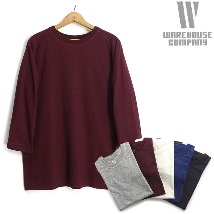 ウエアハウス 7分袖 フリーダムスリーブ Tシャツ☆Mサイズ☆ WAREHOUSE 7分