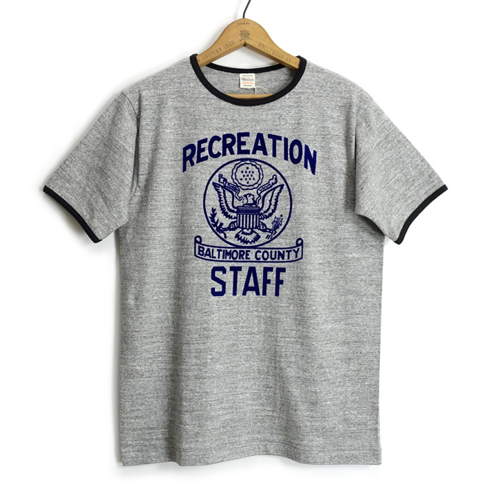 [メール便可]ウエアハウス WAREHOUSE [4059REC] 半袖 リンガーTシャツ &quot;REC...