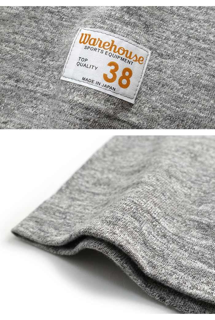 t*u様 ウエアハウス☆チノ☆サイズ34 WAREHOUSE（ウエアハウス） [4063NO86] 7分袖 フットボールTシャツ 
