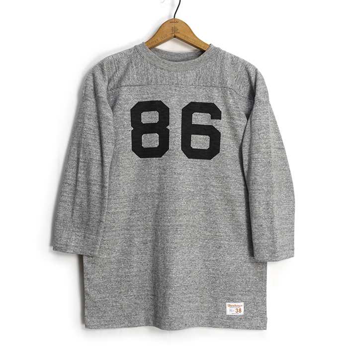 WAREHOUSE（ウエアハウス） [4063NO86] 7分袖 フットボールTシャツ 