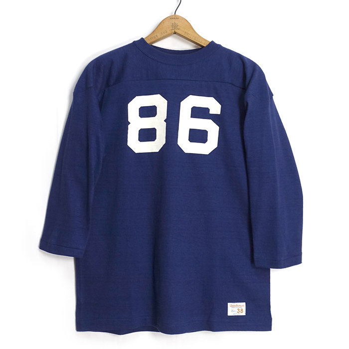 WAREHOUSE（ウエアハウス） [4063NO86] 7分袖 フットボールTシャツ 